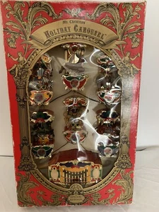 Vintage Mr. Christmas Holiday Carousel Special Edition 1993 Unopened See Video ! - Picture 1 of 11