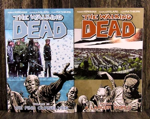 The Walking Dead Image Graphic Novel Lot Konvolut Bände 15-16 Taschenbücher Zombies - Bild 1 von 10