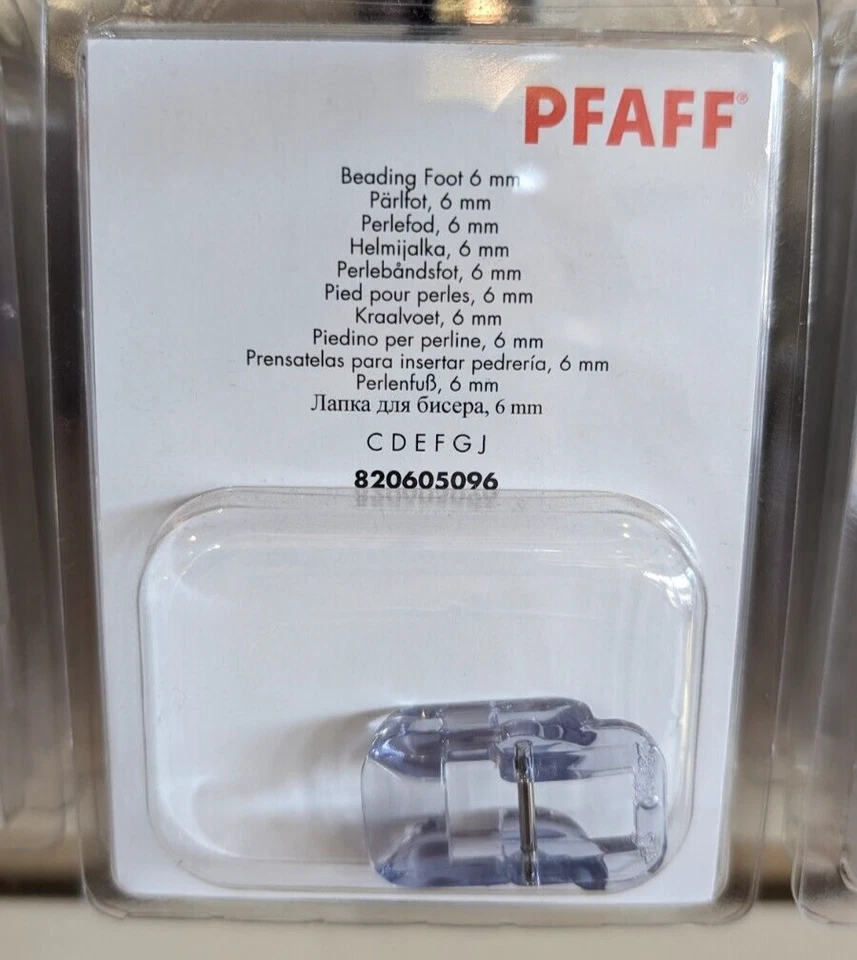 Pé de miçangas PFAFF 6mm - Imagem 1 de 1