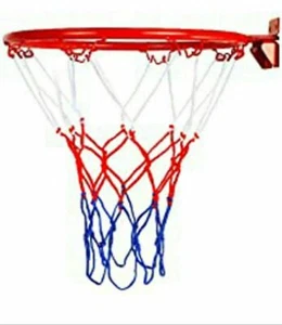Canestro IN METALLO Basket regolamentare 45CM  RETE + KIT MONTAGGIO SPORT - Foto 1 di 3