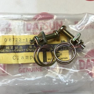 Abrazadera de manguera de combustible Datsun 1000 1200 genuina (para Nissan Sunny B10 B110 B210 B310) - Imagen 1 de 12