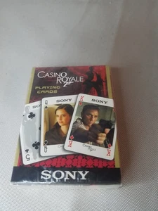 Casino Royale 007 Sony Catamundi Spielkarten (NEU, versiegelt) - Bild 1 von 5