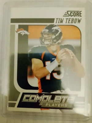 2010 Score Complete Players Tim Tebow Rookie Card 17 - Image 1 of 2