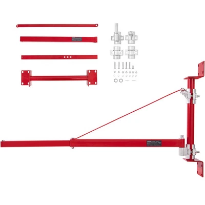 Supporto Braccio Acciaio Paranco Elettrico Verricello telaio staffa girevole - Immagine 1 di 4