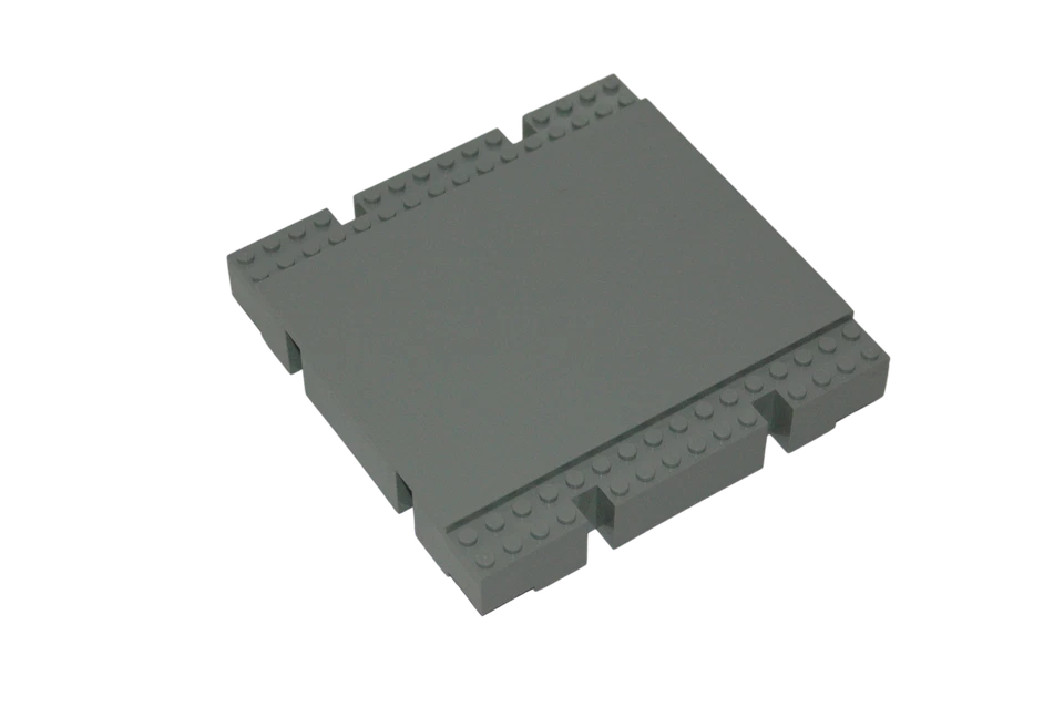 Lego® Base Plate for Train, Harbour, Firefighters GREY STRAIGHT - Image 1 of 1