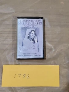A Golden Hour Of Maria Callas In Concert Cassette 1993 - Picture 1 of 6