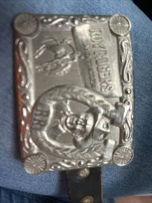 Vintage Roy Rogers And Trigger Belt Buckle - Image 1 of 3