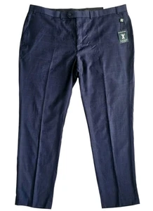 Lauren Ralph Lauren Dress/Suit Pant UltraFlex Edgewood Blue Classic Fit 46W X34L - Picture 1 of 7