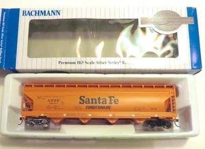 HO Bachmann Silber Serie 17502 Santa Fe 56' ACF Hopper brandneu niedriges Schiff - Bild 1 von 6