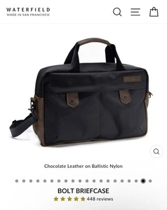 Waterfield Bolt Briefcase Large Size - Picture 1 of 6
