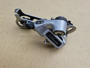 Vintage Shimano Deore DX Rear Derailleur 7 Speed Long Cage RD-M650 Japan - Picture 1 of 10