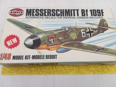 SCATOLA MODELLINO AIRFIX AEREOPLANO MESSERSCHMITT MODEL KIT - Immagine 1 di 2
