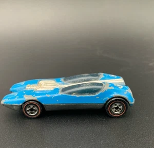 Vintage Hot Wheels Redline Splittin Image Spectraflame Blue 1968 HK - Bild 1 von 4