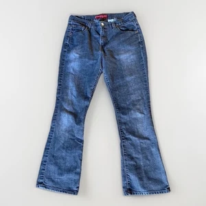 LEVI'S 515 fit nouveau boot cut stretch low rise 10 Miss S Faded Black - Picture 1 of 8