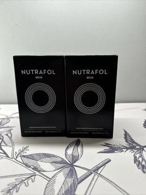 Paquete de 2 suplementos dietéticos nutracéuticos para el crecimiento del cabello NUTAFOL 120 cápsulas SELLADOS Foto 1 de 4