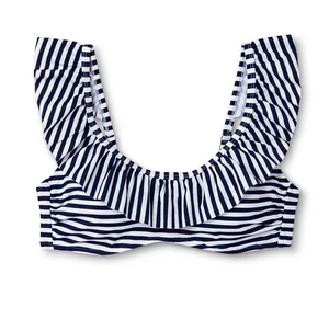 Vineyard Vines Women's Striped Bikini Top - Navy -  Choose Size, NWT! - Picture 1 of 3