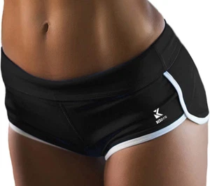 Women'S Active Shorts Fitness Sports Yoga Booty Shorts for Running Gym Workout - Picture 1 of 21
