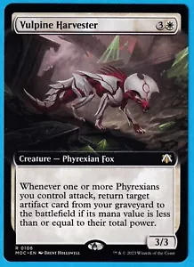 Vulpine Harvester (Extended Art) - Commander: March of the Machine (MOC) - Picture 1 of 2