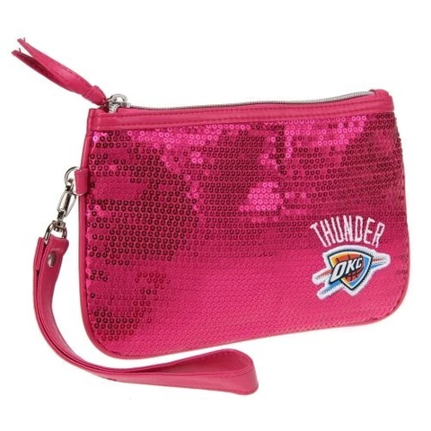NBA Oklahoma City Thunder Stat Handbag, Neon Pink Cover
