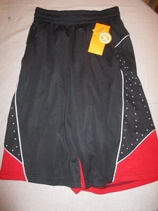 850B2 Champion 99042 C9 Mesh Athletic Shorts Small BlackRed - Picture 1 of 2