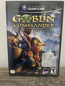 Goblin Commander: Unleash the Horde (Nintendo GameCube, 2003) W/ REG CARD No Man - Picture 1 of 7