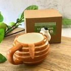 Concombre DECOLE Round Bread Cat Mug / Bakery Cat Mug / Gift for Cat Lovers
