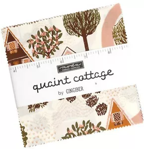 Quaint Cottage Moda Charm Pack 42 100% Cotton 5" Precut Fabric Squares - Picture 1 of 2