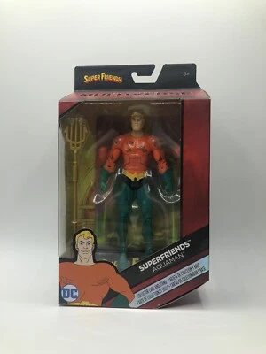 Figura de acción Mattel DC Comics Multiverse Super Friends Aquaman Foto 1 de 4