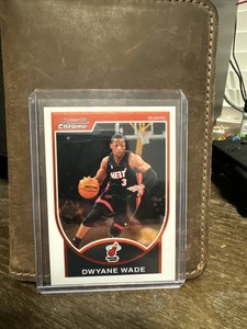 2007 Bowman Chrome Dwyane Wade #3 Miami Heat Future HOF
