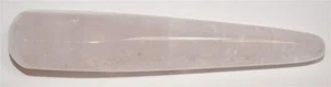 Rose Quartz Wand 117mm 4".5 Size Polished Carved Crystal Exact One Shown (10) - Picture 1 of 1