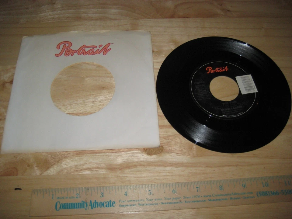 Cyndi Lauper Boy Blue / The Faraway Nearby 45rpm 37-07181 VG++ Foto 1 de 1