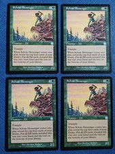 MTG 4x Sylvan Messenger x4 LP Apocalypse Magic the Gathering Playset