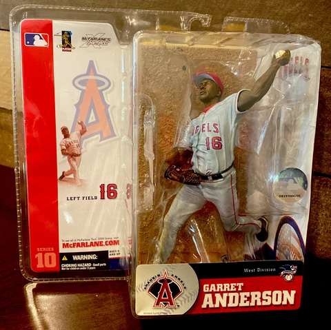 Anaheim Angels GARRET ANDERSON 2004 McFarlane’s Sportspicks Series#10 Action Fig Cover