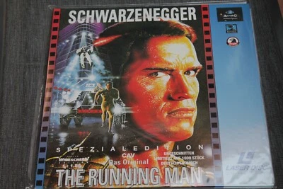 Laserdisc The Running Man Schwarzenegger Action Neuwertig - Bild 1 von 4