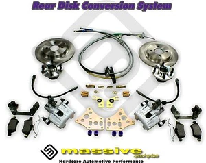 MSS Disk Brake Conversion Kit Rear Focus 99-08 Like SVT Aluminum Caliper Complet - Picture 1 of 4