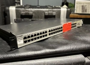 D-Link DGS-1210-48 48 Port Ethernet Rack Mountable Switch + 4 SFP Ports - Picture 1 of 3