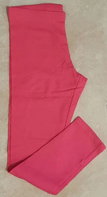 Girls Elastic Waist Stretch Leggings-XS(4-5)- S(6-6X)- M(7-8)- L(10-12)-XL(14-16 - Image 1 of 4