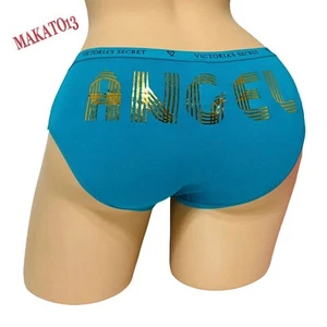 Victoria's Secret Hipster-Hipbugger-Höschen SMALL Grafik Logo Bund NEU - Bild 1 von 3