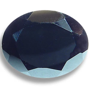 Natural Garnet Black (3 options) Oval Faceted Loose Gemstones since 1989 USA - Picture 1 of 8