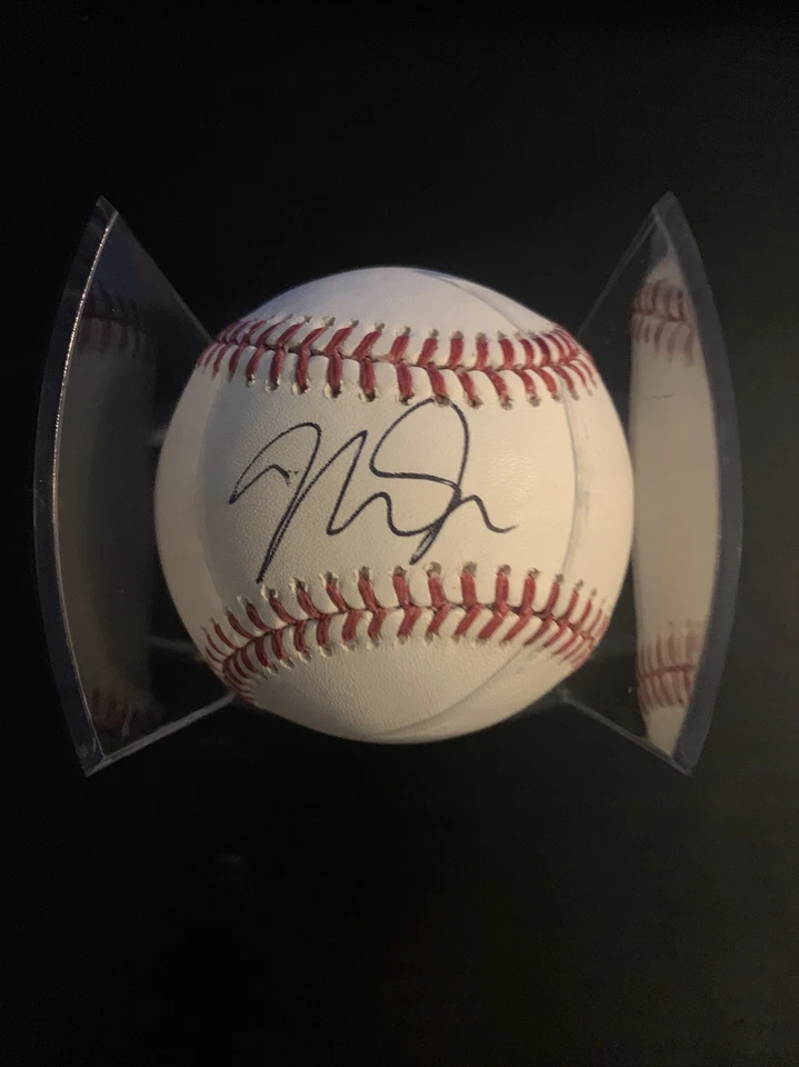 Mike Trout signed auto’d Official Major League Baseball Los Angeles Angels MLB  - Image 1 of 1