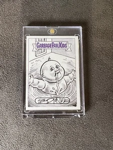 2024 Jeff Dionise Sketch Garbage Pail Kids Dressed to Grotesque Auto - Picture 1 of 1