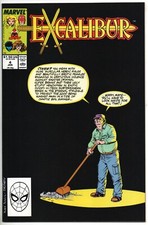 EXCALIBUR #4. CLAREMONT / DAVIS. MARVEL 1989 9+