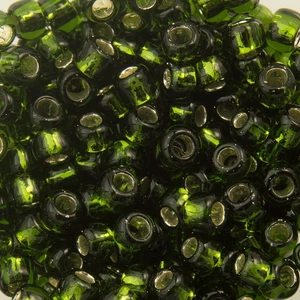 8/0 TOHO ROUND Silver Lined Olivine Seed Bead (8g) - Picture 1 of 1