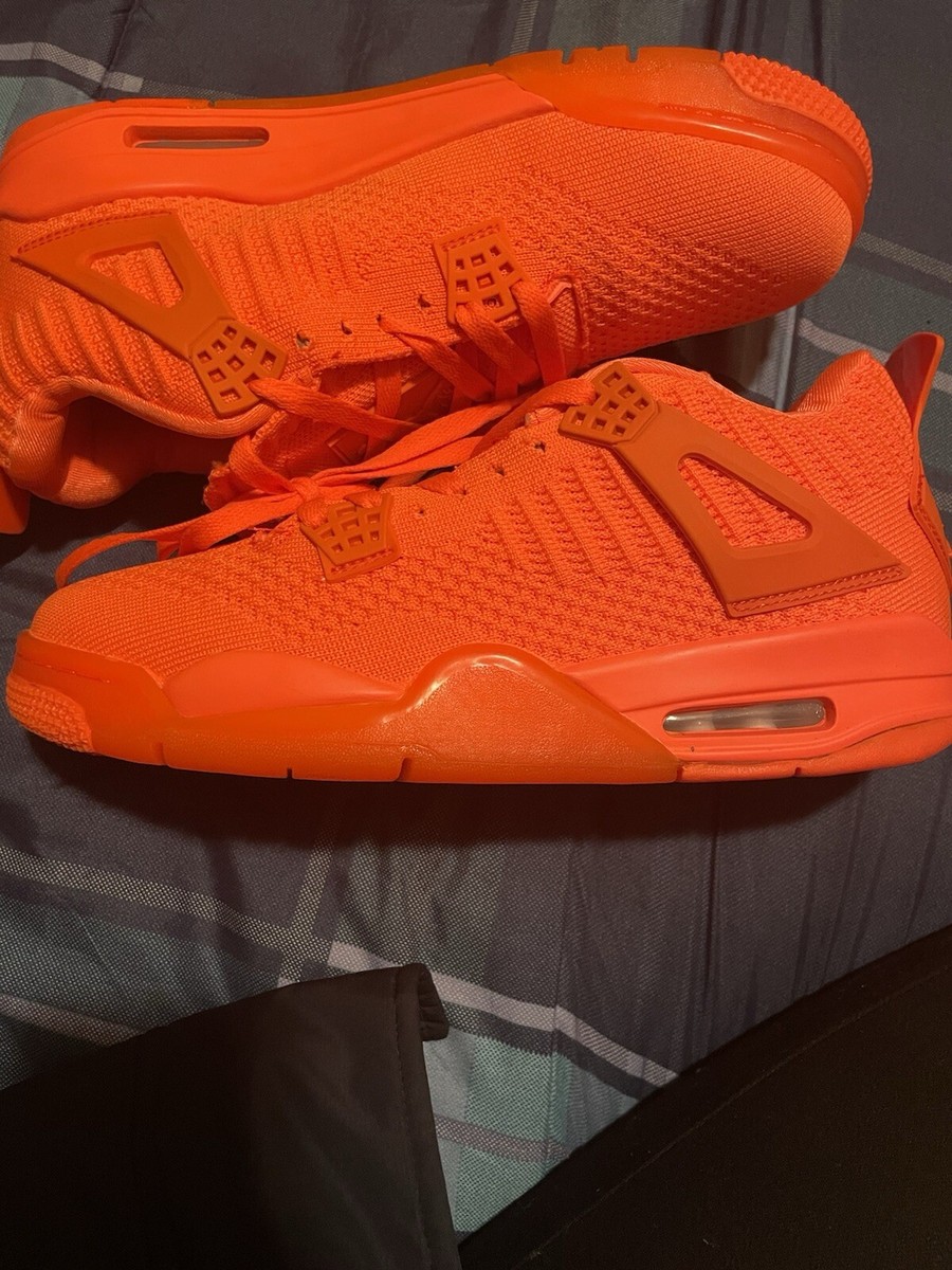 Jordan 4 Retro Flyknit Total Orange for Sale | Authenticity