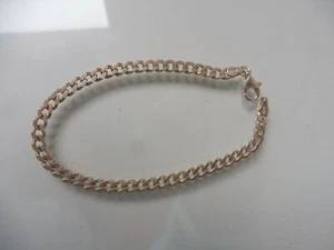 Bel Bracciale In Argento, Bracciale A Maglia, 925 ARGENTO - Foto 1 di 3