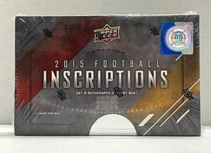 2015 Upper Deck Inscriptions Football Factory Sealed Hobby Box Marcus Mariota RC - Picture 1 of 2