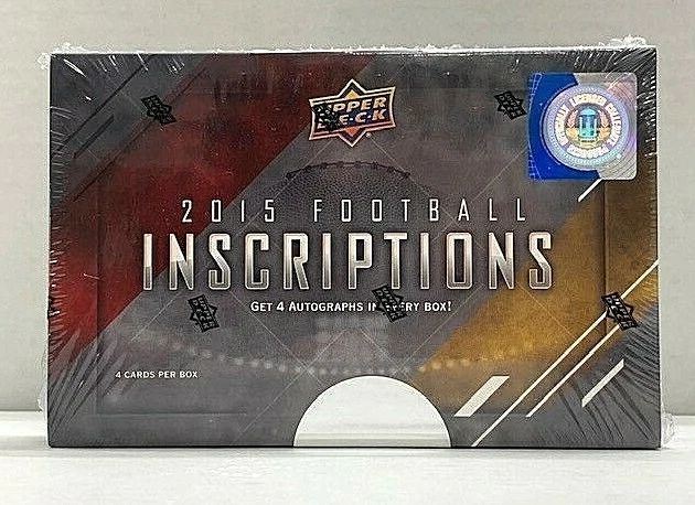 2015 Upper Deck Inscriptions Football Factory Sealed Hobby Box Marcus Mariota RC - Image 1 of 2