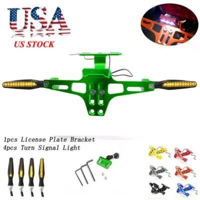 Suporte quadro de placa com luzes de sinalização compatível com Yamaha YZF-R6 1999-2019 - Imagem 1 de 4