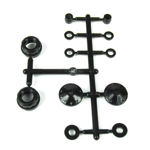 Tekno TKR6008 – Shock Shaft Guide, Piston and Bushing Set (MT/EB/ET/SCT) - Image 1 of 1