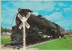Vintage Arizona AZ Postkarte Zug Lok 3759 Kingman Mighty Iron Horse - Bild 1 von 4